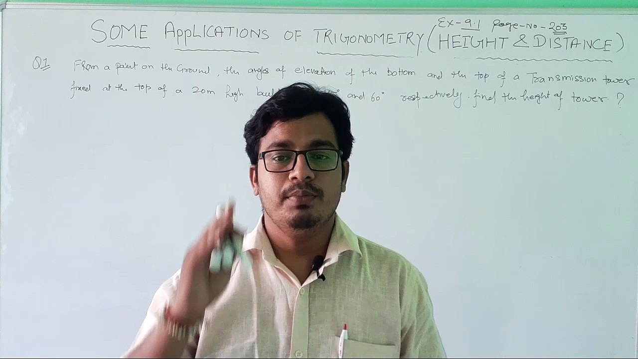 Trigonometry,class 10, Ex.9.1 q.7,8