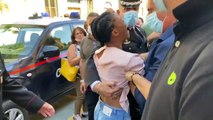 IMMAGINI INEDITE AGGRESSIONE A SALVINI - PONTASSIEVE (FI)