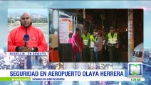 Autoridades realizan controles de seguridad en zona aledaña al aeropuerto Olaya Herrera, Medellín