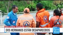 Dos hermanos de siete y diez años están desaparecidos en Santa Marta
