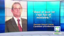 Vargas Lleras critica a gobierno Santos po rebaja en calificación de deuda