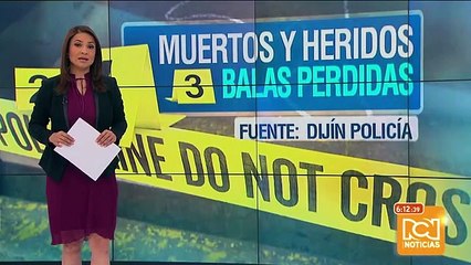 Menor herida por bala disparada al aire en Bogotá continúa hospitalizada