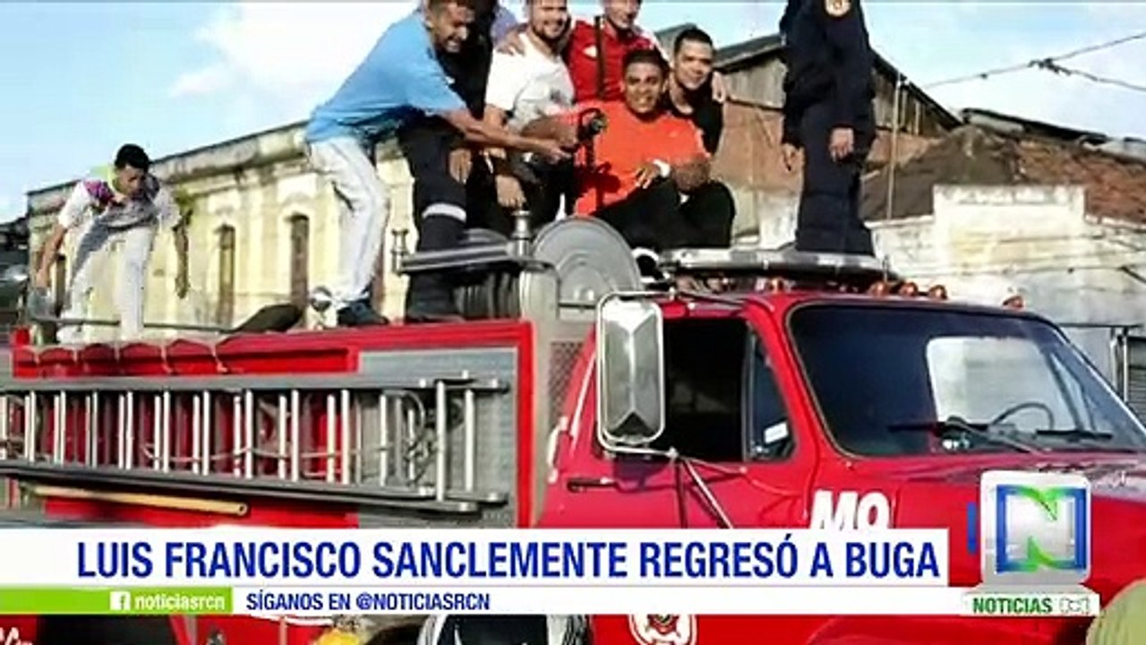 Como héroe fue recibido en Buga Francisco Sanclemente, ganador de Valientes 2017