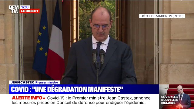 Jean Castex: Nous devons réussir à vivre avec (le virus) sans nous laissez entraîner à nouveau dans une logique de confinement généralisée