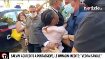 Salvini aggredito a Pontassieve, il video inedito: 