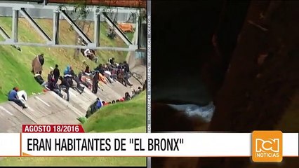 Creciente súbita arrastró a varios habitantes de calle que dormían en un caño en Bogotá
