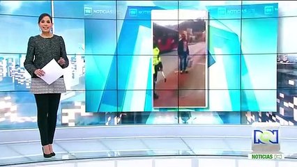 Habitante de calle que fue agredido por patrullero de la policía se reencontró con su familia