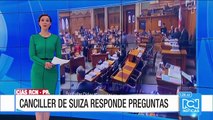 Canciller suizo respondió dudas de legisladores sobre donaciones a ONG que apoyaron el plebiscito