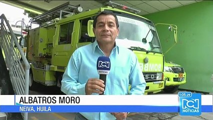 Emergencia en Huila por incendio forestal que afecta al municipio de Tesalia