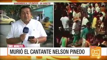 Falleció el cantante colombiano Nelson Pinedo