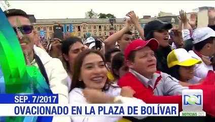 Solemne eucaristía del papa Francisco en el parque Simón Bolívar