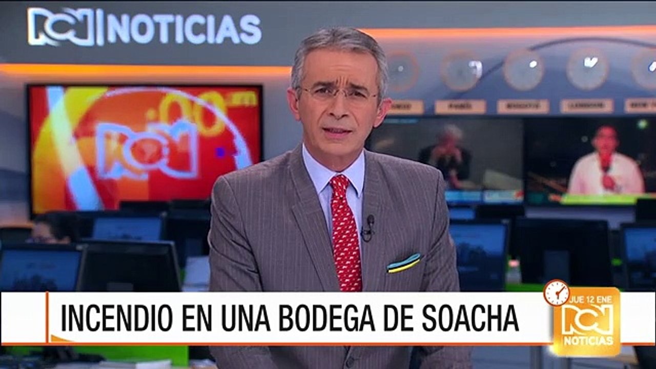Incendio consumió una bodega en Soacha (Cundinamarca)