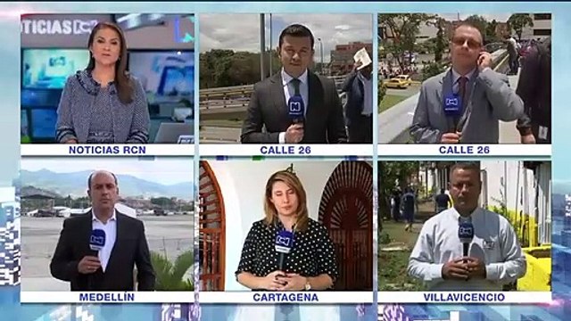 Fieles esperan en la calle 26 la llegada del papa Francisco