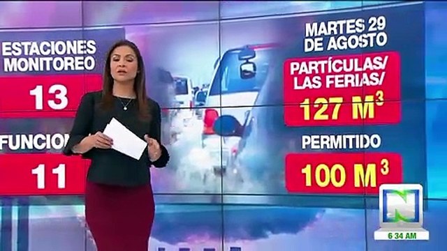 La mala calidad del aire en Bogotá