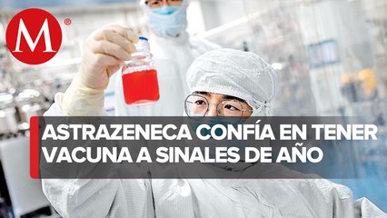 AstraZeneca confía en tener su vacuna contra covid-19 este año