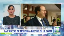 Acta de visitas a la CSJ demuestra frecuentes encuentros entre Gustavo Moreno y el magistrado Leonidas Bustos