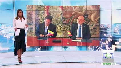 Fiscal Néstor Humberto Martínez firmó acuerdo con su homólogo español para intercambiar información