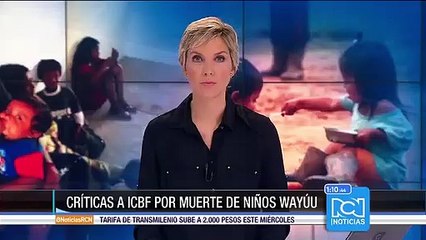 Fuertes críticas al ICBF por muerte de niños Wayúu por desnutrición