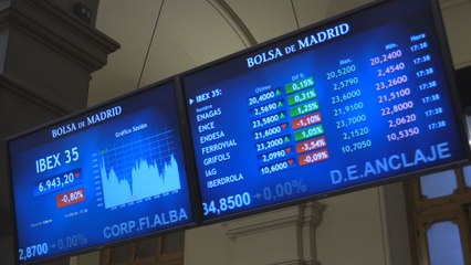 El Ibex 35 pierde un 0,8 %, en la semana un 0,67 % y no consigue alcanzar los 7.000 puntos