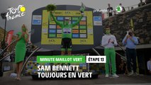 #TDF2020 - Étape 13 / Stage 13 - Škoda Green Jersey Minute / Minute Maillot Vert