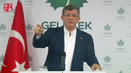 Davutoğlu'ndan Erdoğan'a sert eleştiri