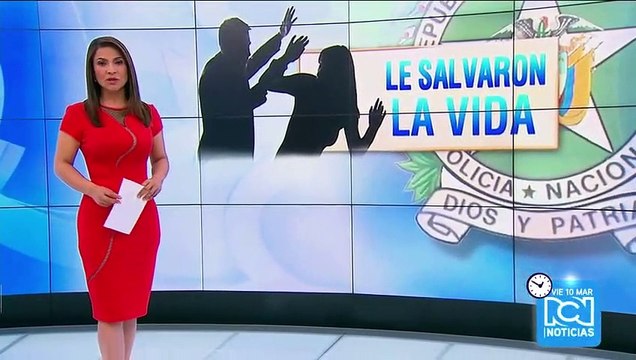 Policía logró rescatar a una mujer que era brutalmente golpeada por su pareja