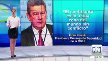 El continente americano es la única zona del mundo en la cual no hay un conflicto activo: ONU