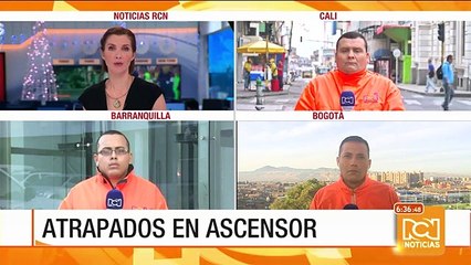 Nueve personas quedaron atrapadas en un ascensor en Barranquilla