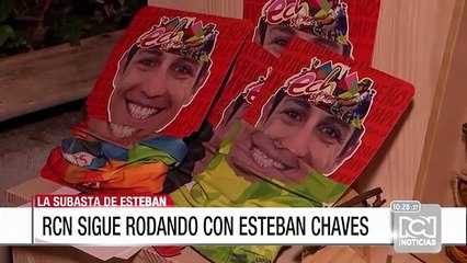 Esteban Chaves realizó una subasta para promover el ciclismo colombiano