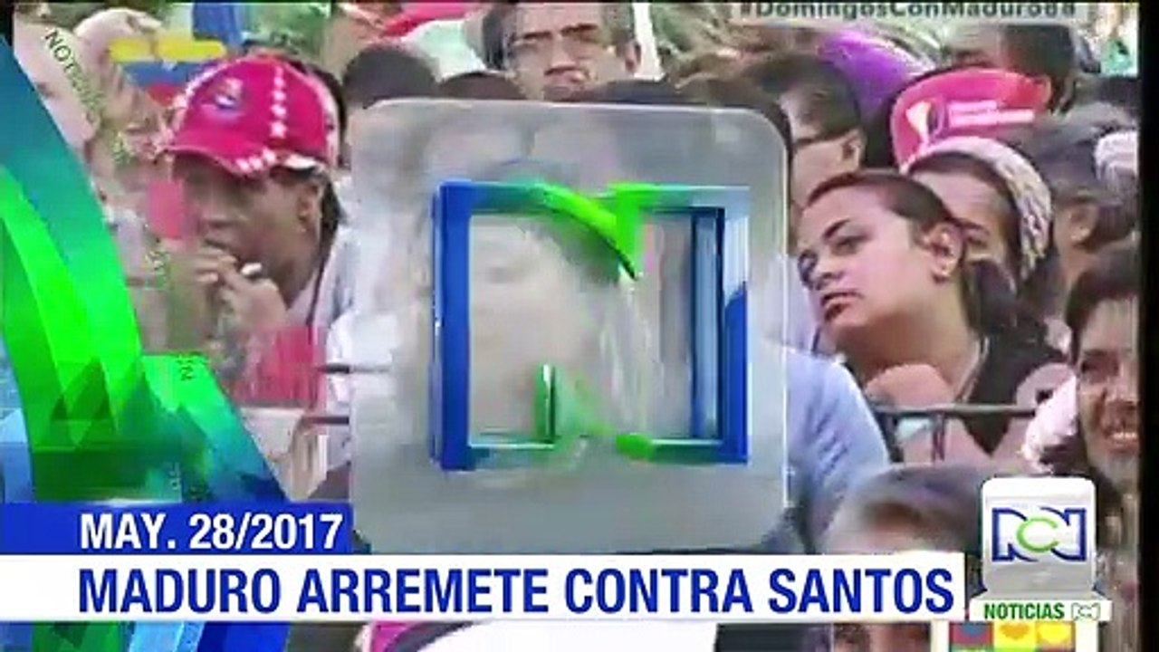 Arremetida de Nicolás Maduro contra Juan Manuel Santos