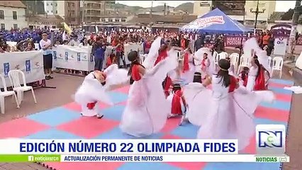 Canal RCN acompañó el lanzamiento de la versión número 22 de las Olimpiadas Fides