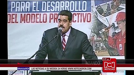 "En Colombia hay una estrategia de guerra económica contra Venezuela": Maduro