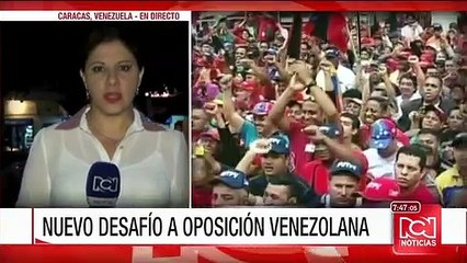 Chavismo asegura que no permitirá marcha de la oposición este miércoles