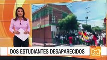 Buscan a dos estudiantes que desaparecieron en Cúcuta, Norte de Santander
