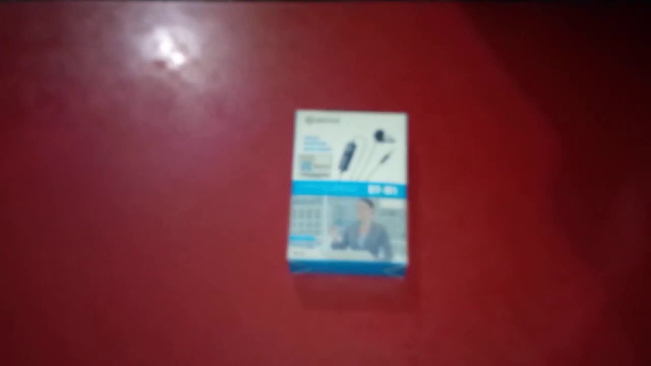 BOYA M1 Microphone Unboxing