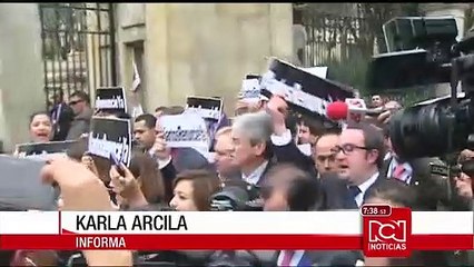 "Ni con las Cortes ni con la Fiscalía, el Ejecutivo conspira": Presidente Santos