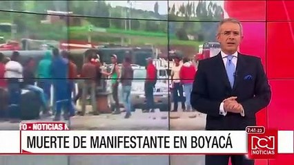 Policía confirma que un joven murió en medio de las protestas del paro camionero