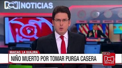 Niño de dos años murió en La Guajira por beber un purgante casero