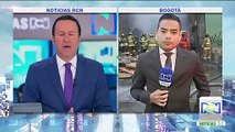 Bomberos controlan incendio de bodega en el centro de Bogotá
