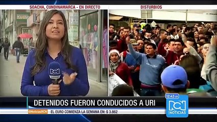 Avanzan las audiencias de al menos 50 detenidos tras disturbios en TM de Soacha