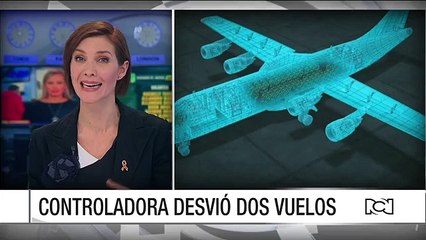 Acción de controladora permitió desviar 2 vuelos que se encontraban cerca del avión accidentado