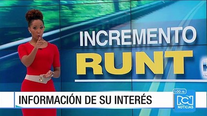 Mintransporte incrementó tarifas del Registro Único Nacional de Tránsito