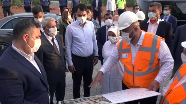 Bakan Kurum: 'Gelincik Tepesi’ndeki konutlar kısa sürede teslim edilecek'