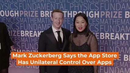Mark Zuckerberg On The App Store
