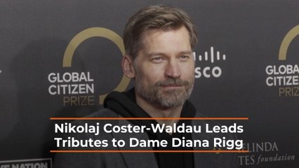 Nikolaj Coster-Waldau Honors The Late Dame