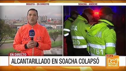 Emergencias por fuertes lluvias en el municipio de Soacha, Cundinamarca