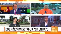 Dos menores fueron impactados por un rayo en el Cauca