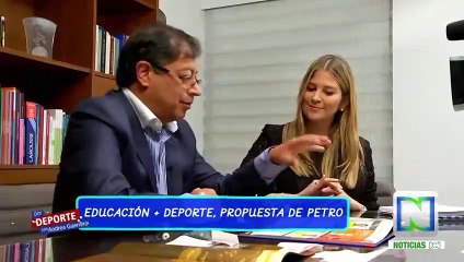 Por Deporte con Andrea Guerrero: Gustavo Petro y su propuestas para el deporte colombiano