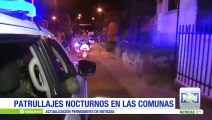 La fuerza pública intensificó los operativos nocturnos en Medellín
