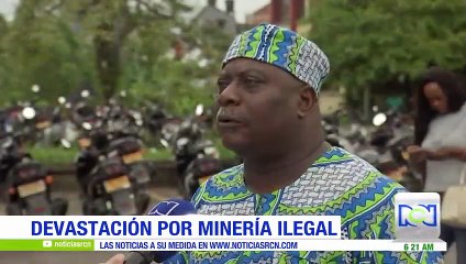 La minería ilegal en Chocó está devastando los principales ríos del departamento